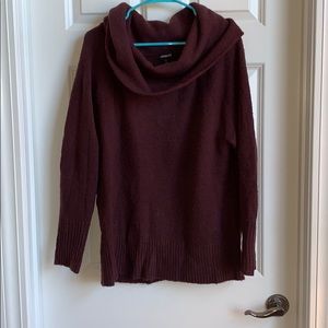 Cozy cowl-neck sweater